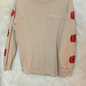Empyre Vertigo Rose Natural Long Sleeve T-Shirt
